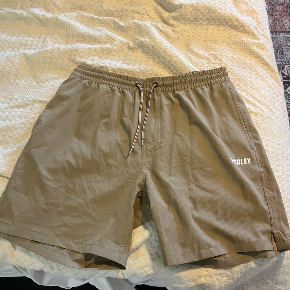Hurley Khaki Casual Shorts